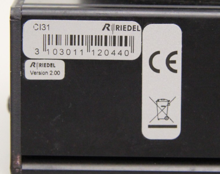 Riedel CI31 Performer Digital Intercom Illuminated Call Indicator