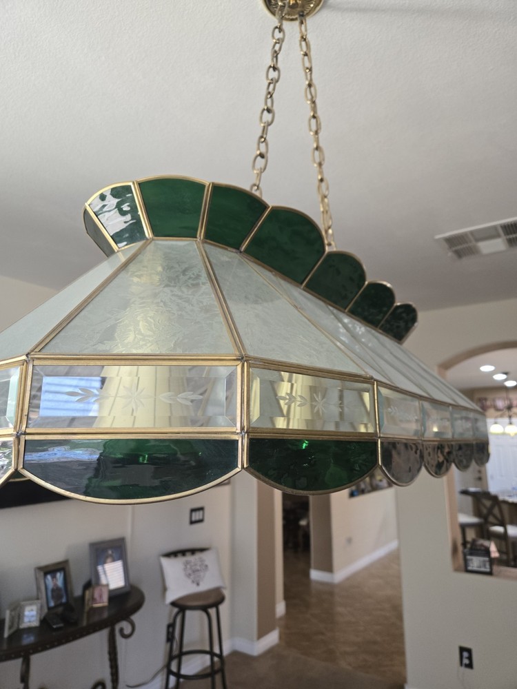 Vintage Pool Table Light.