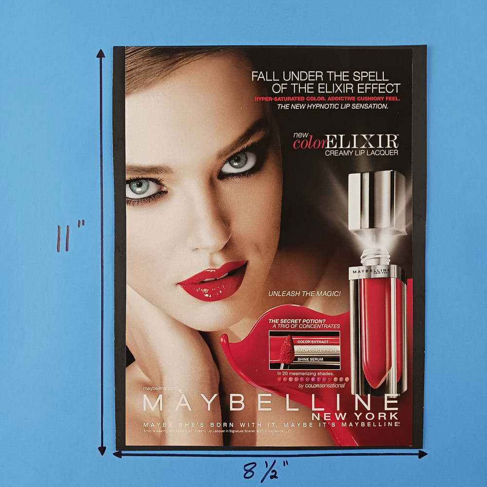 2014 Maybelline Color Elixir Creamy Lip Lacquer Print Advertisement