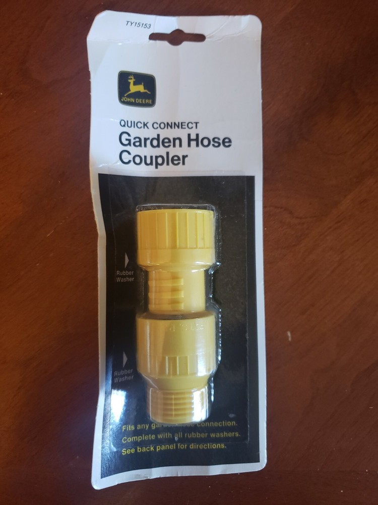 John Deere Garden Hose Coupler - NIB