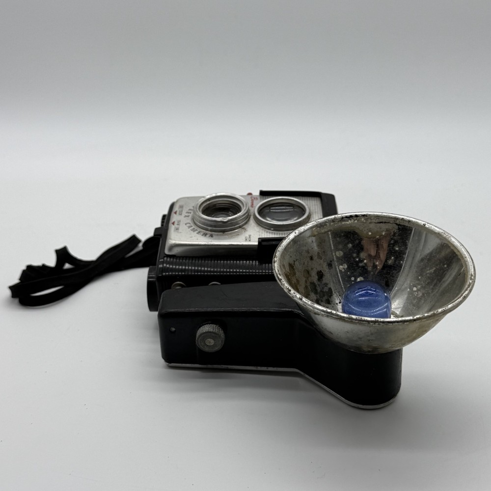 Kodak Brownie Starflex Camera with Flash Vintage Untested