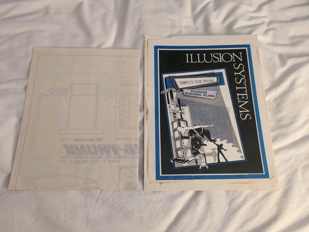 Simplex Sub Trunk Illusion Building Plans Paul Osborne