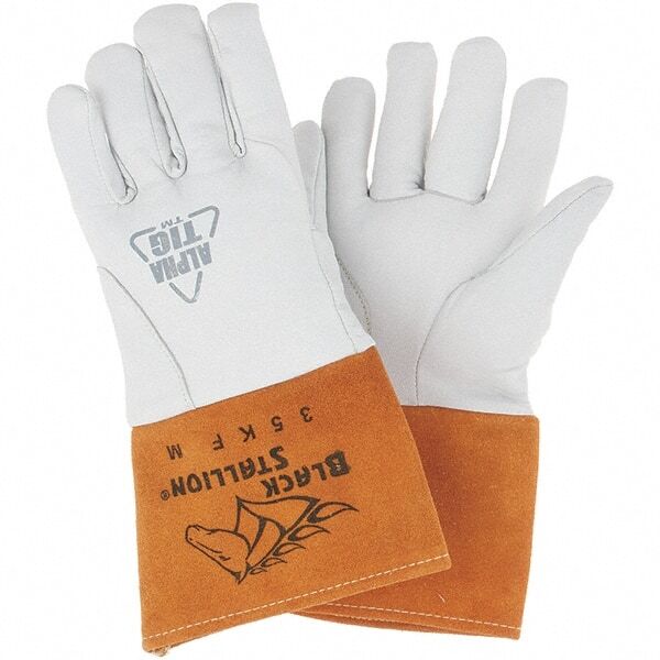 Value Collection 35KFM Welding/Heat Protective Gloves (1 Pair Size Medium)