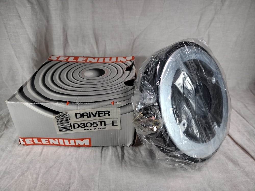 NEW Old Stock - Selenium JBL D305Ti-E Compression Full Range Titanium Driver