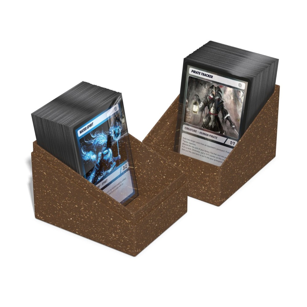 Ultimate Guard 133+ Boulder Return To Earth Brown Deck Box Card Commander EDH