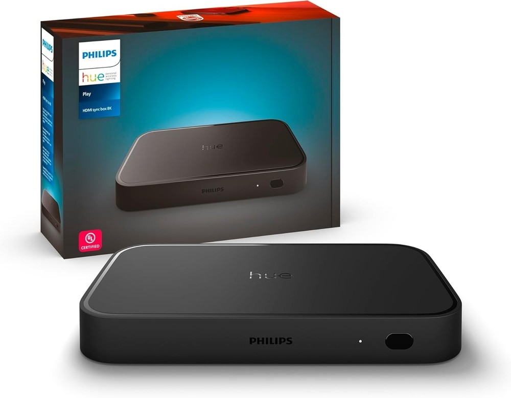 Philips Hue Play HDMI Sync Box 8K (NO Adapter/Please Read)