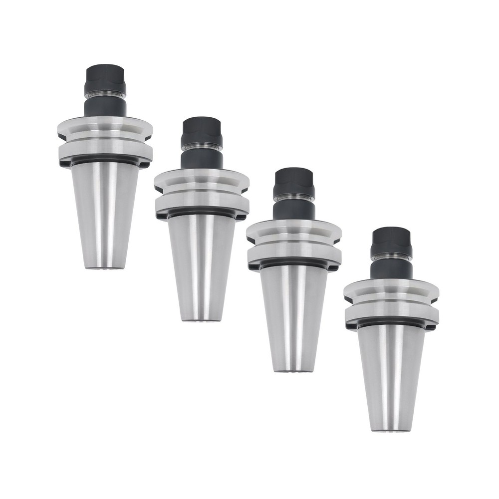 BT40 ER16 Toolholder Set 4 Pack 70L M16 Thread for CNC Machining