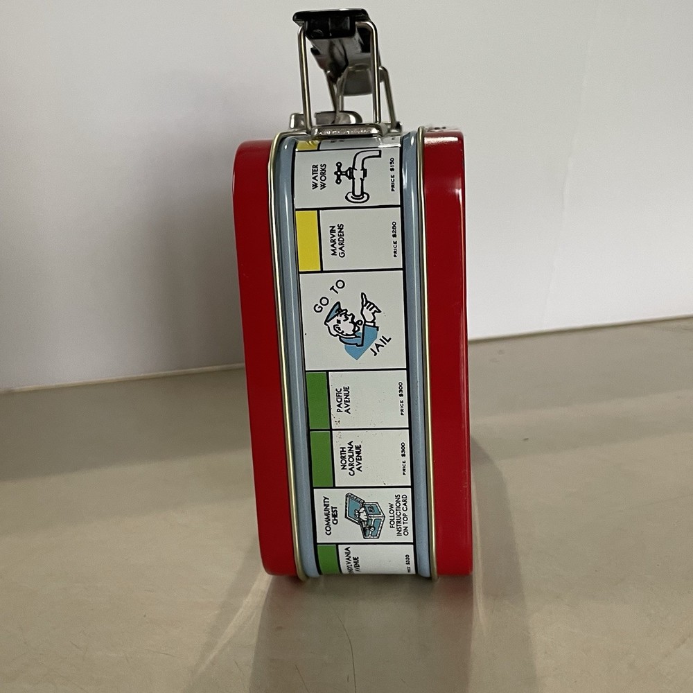 Monopoly 5.5" Tin Vintage Mini Lunch Box Hasbro * 2000