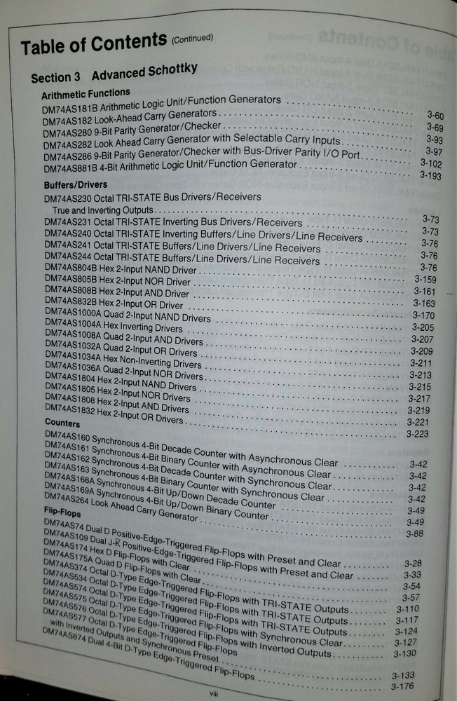 USED 1987 National ALS/AS Databook