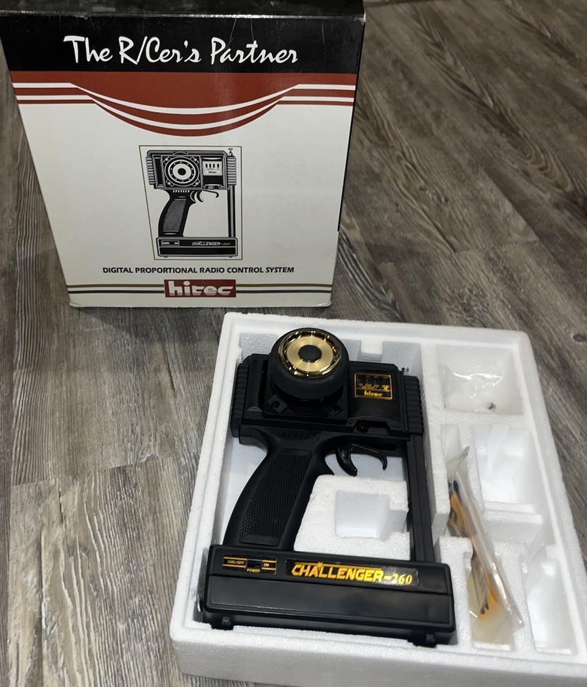 Hitec Challenger 260 Digital Radio Control Remote  Open Box
