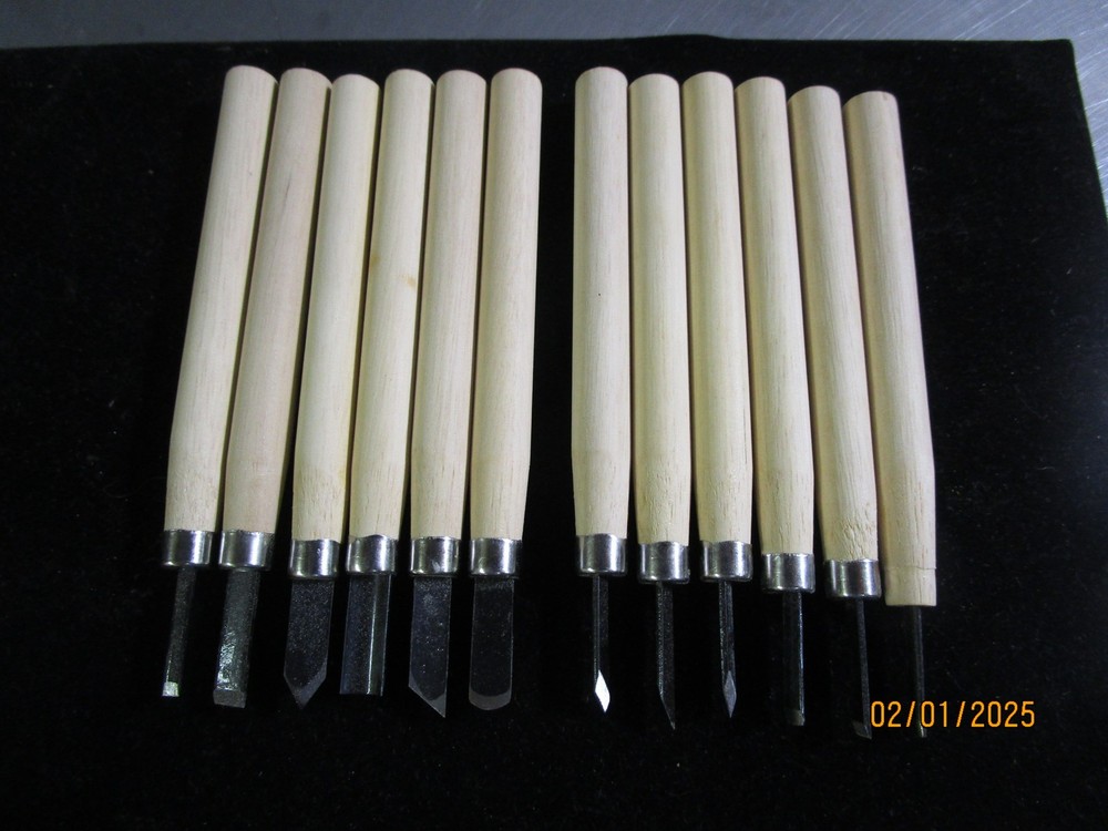 12pc Wood Carving Tools