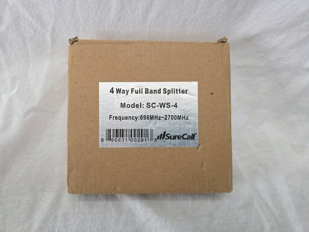 SureCall SC-WS-4,  4-way full-band Splitter