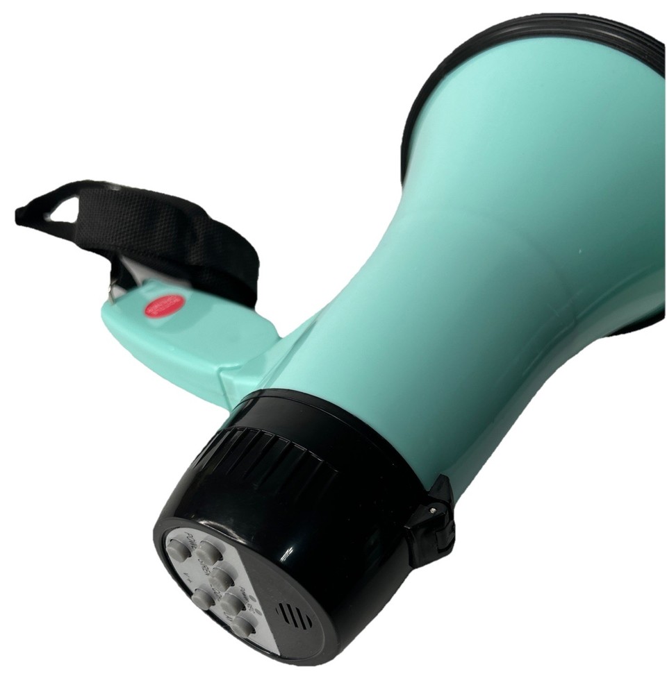 Megaphone Bullhorn Unbranded Blue