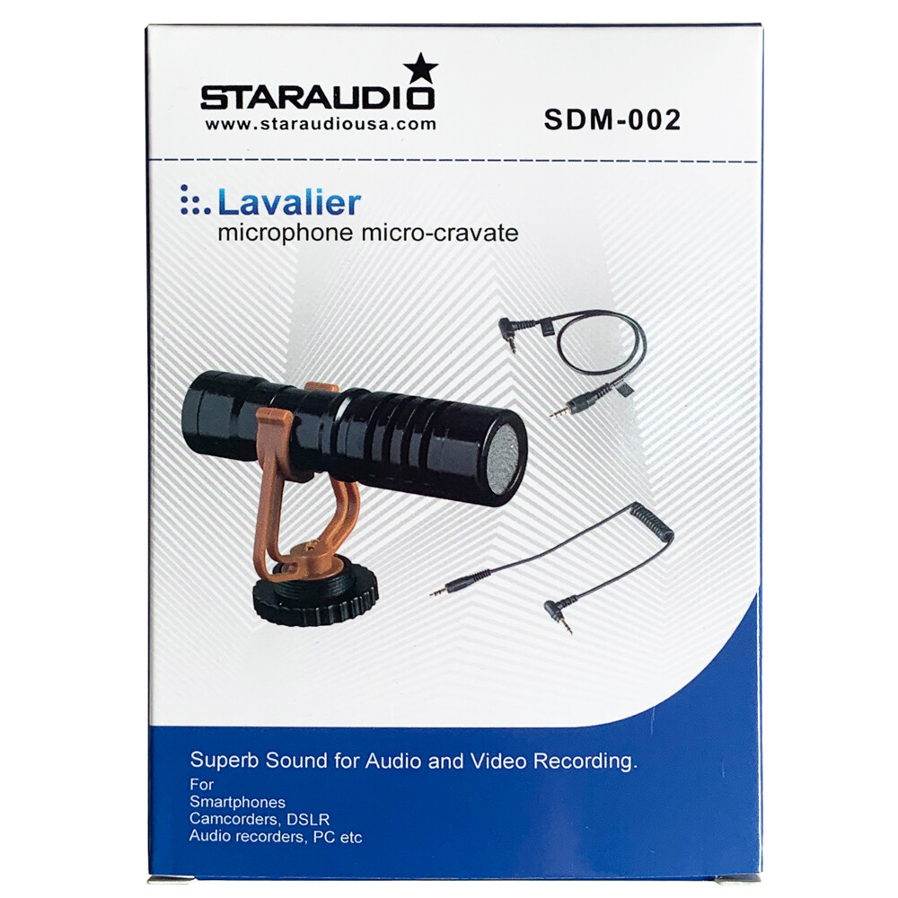 Universal Video Microphone Condensor Nikon Canon DSLR Camera Android Phone Mic