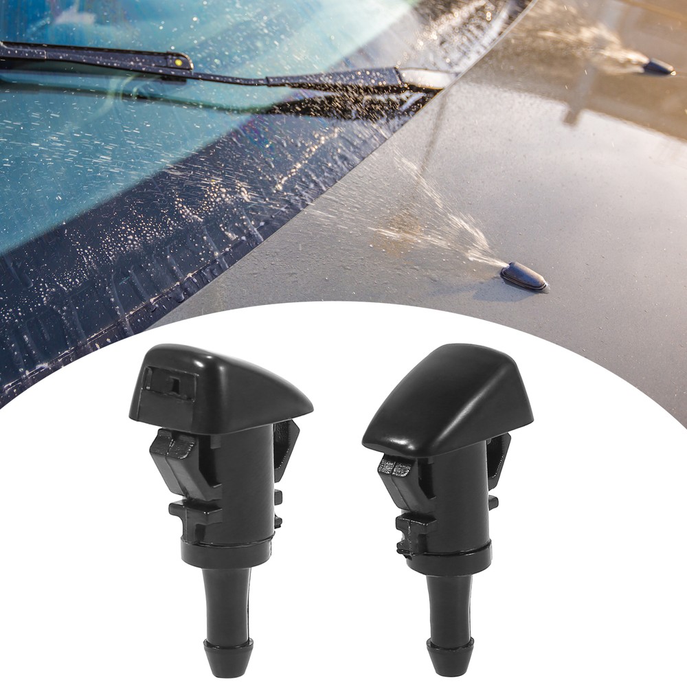 2Pcs Front Windshield Wiper Nozzles Jet for Mitsubishi Eclipse Galant 8265A048