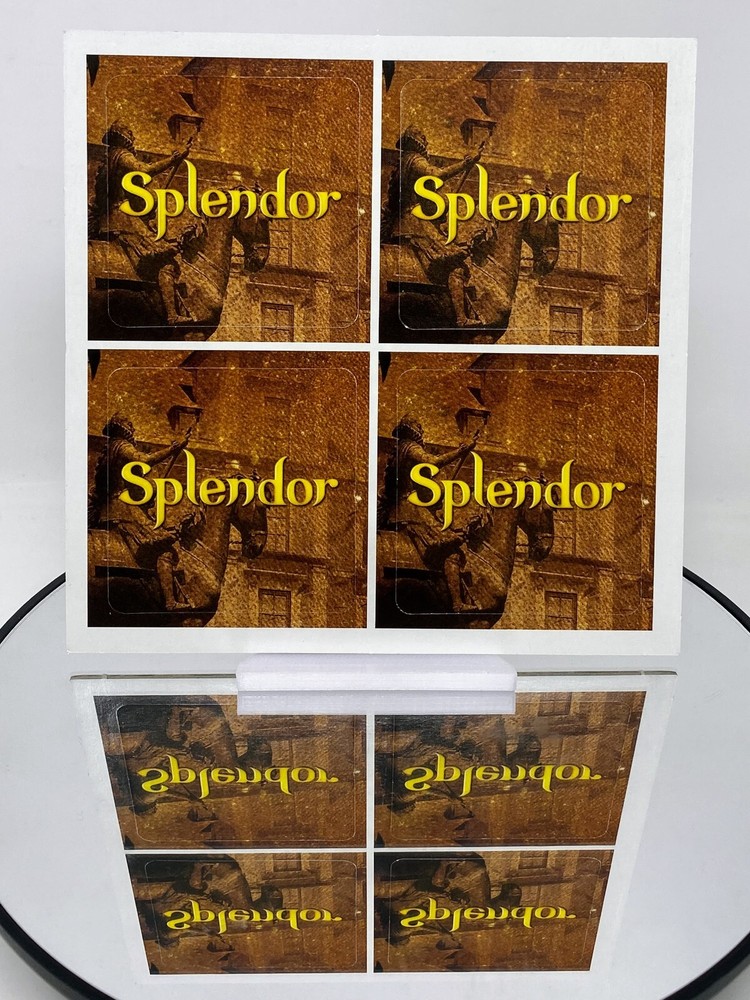 Asmodee Splendor Promo Noble Tiles UNPUNCHED