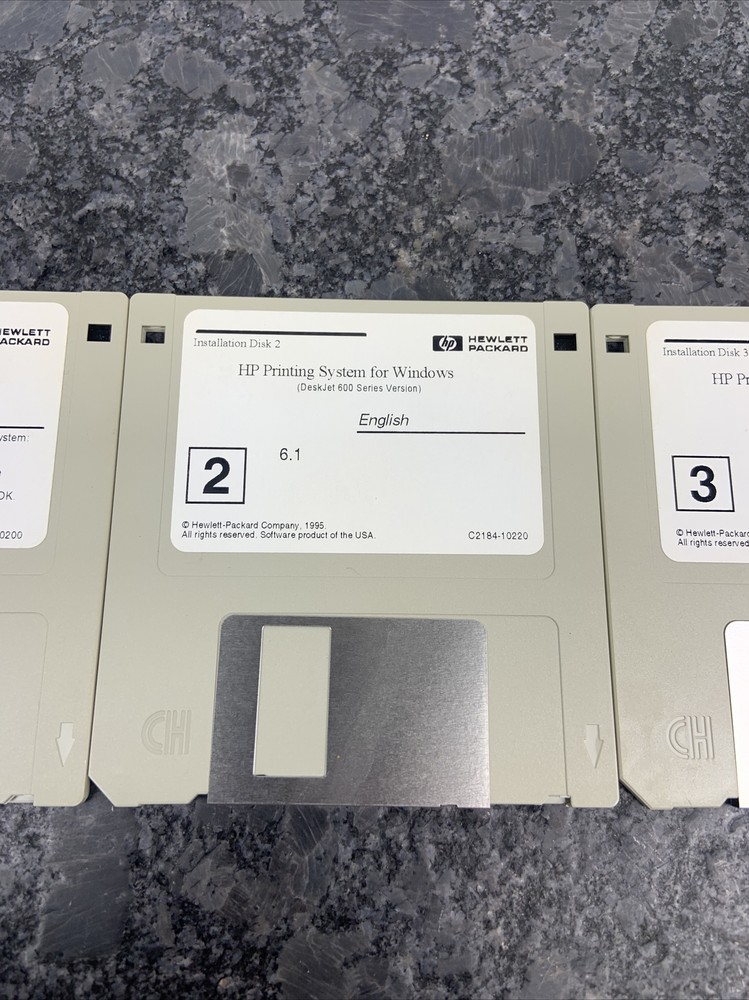 HP Printing System For Windows 3 Disk Set