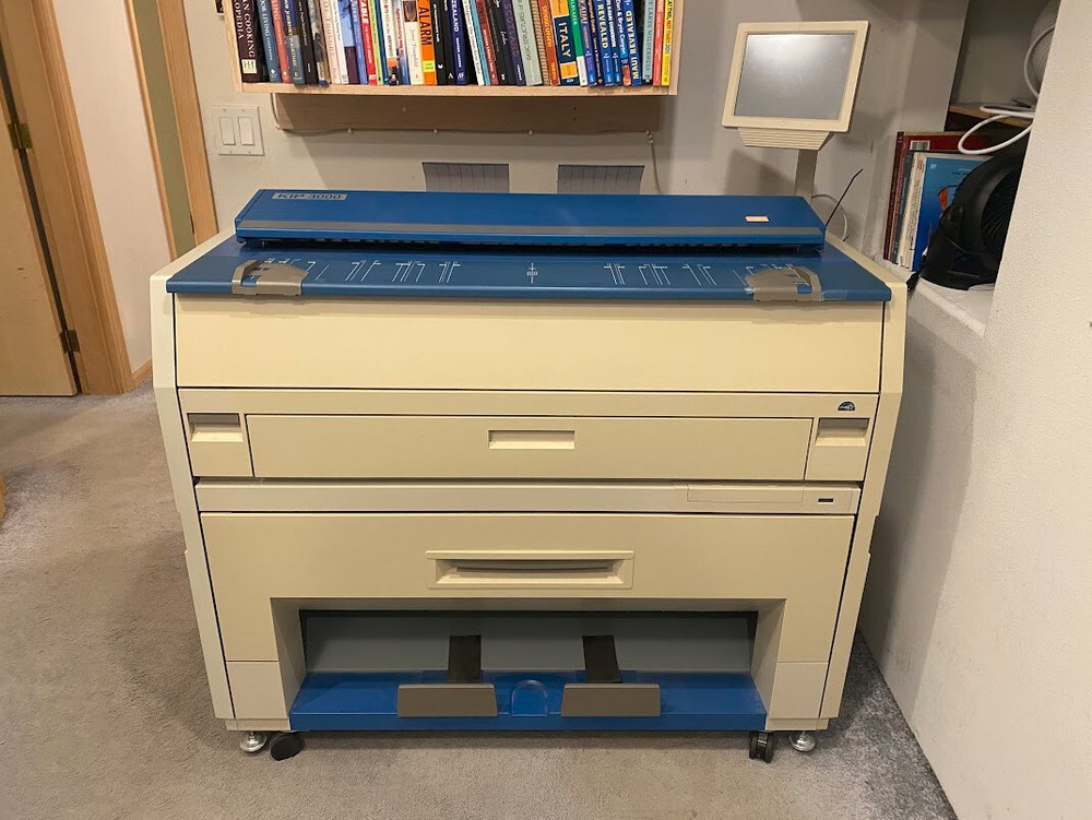 KIP 3000 Wide Format Printer/Scanner monochromatic copier