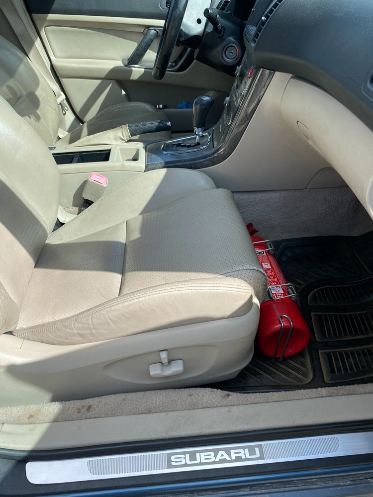 Fire extinguisher bracket for Subaru Legacy Outback BL/BP