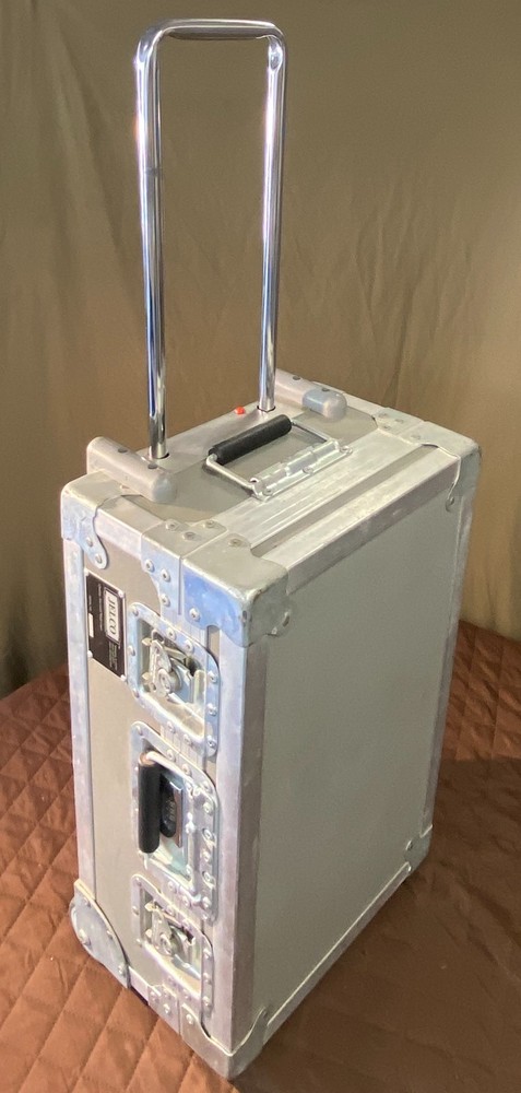 Jelco ATA Rolling Equipment Case w/ Telescoping Handle + Epson Projector Tested