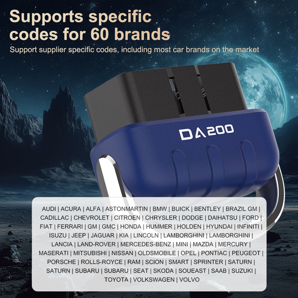 Bluetooth OBD2 Scanner Diagnostic Tool with AI Repair Guides Wireless Scan Tool