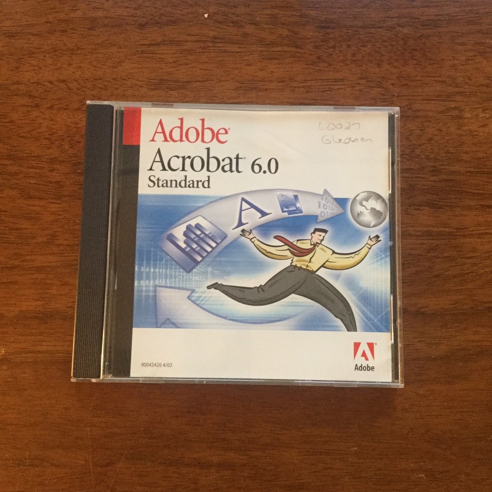 Adobe Acrobat 6.0 Standard for Windows with Serial Number