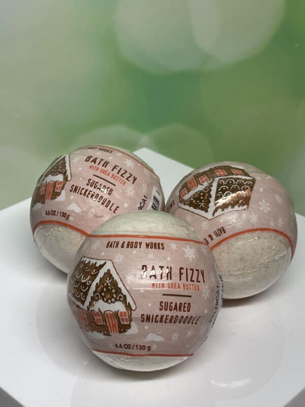 Bath & Body Works Sugared Snickerdoodle Bath Fizzy x3