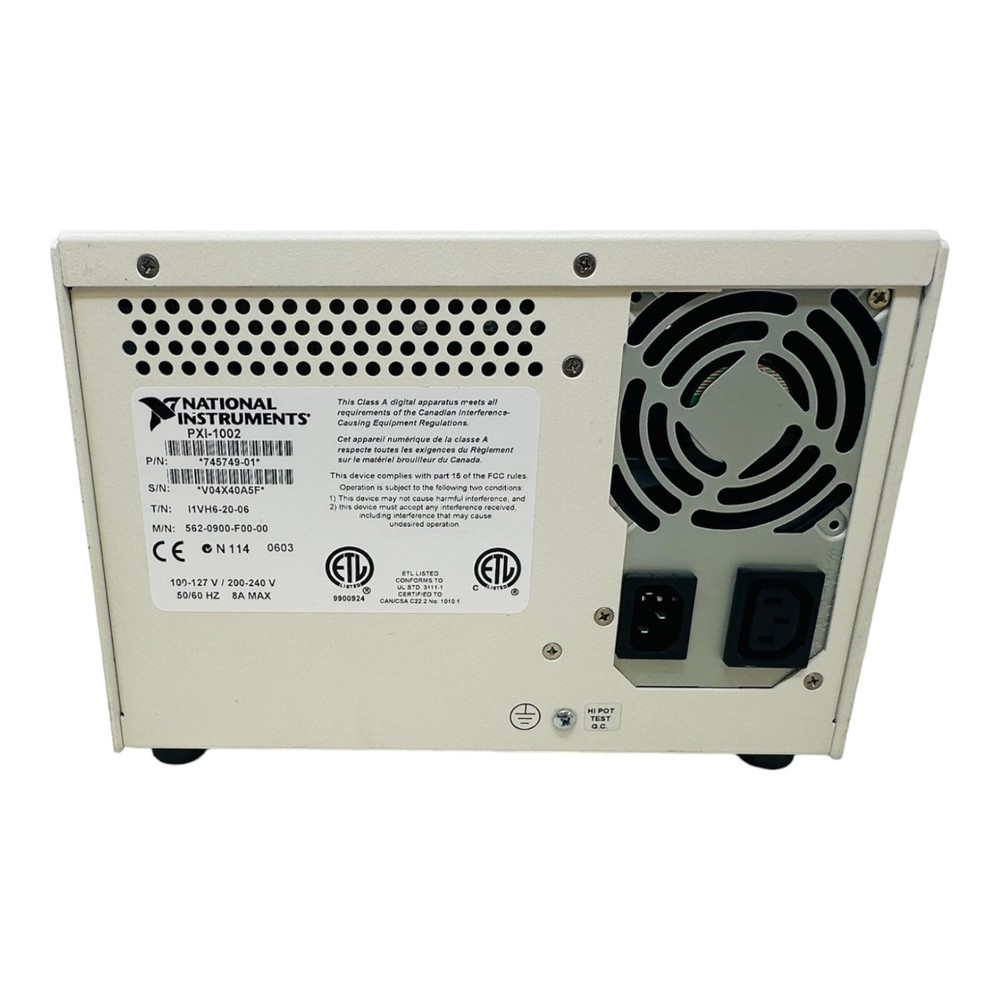 NATIONAL INSTRUMENTS PXI-1002 CompacPCI