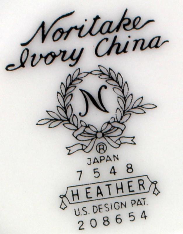 Noritake HEATHER 2 Dinner Plates 7548 GOOD CONDITION