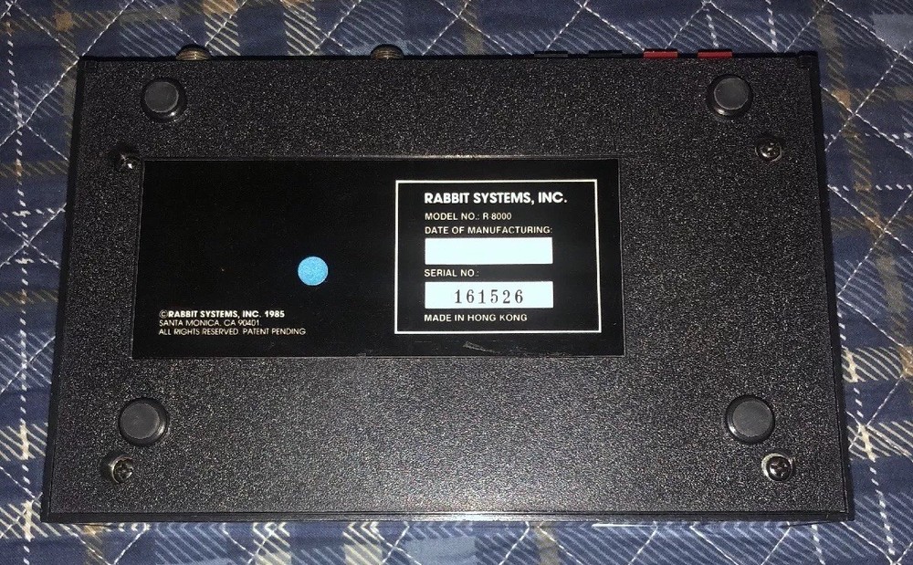Rabbit VCR Transmitter Multiplying System Vintage Model # R-8000 1985 VHS Beta!!