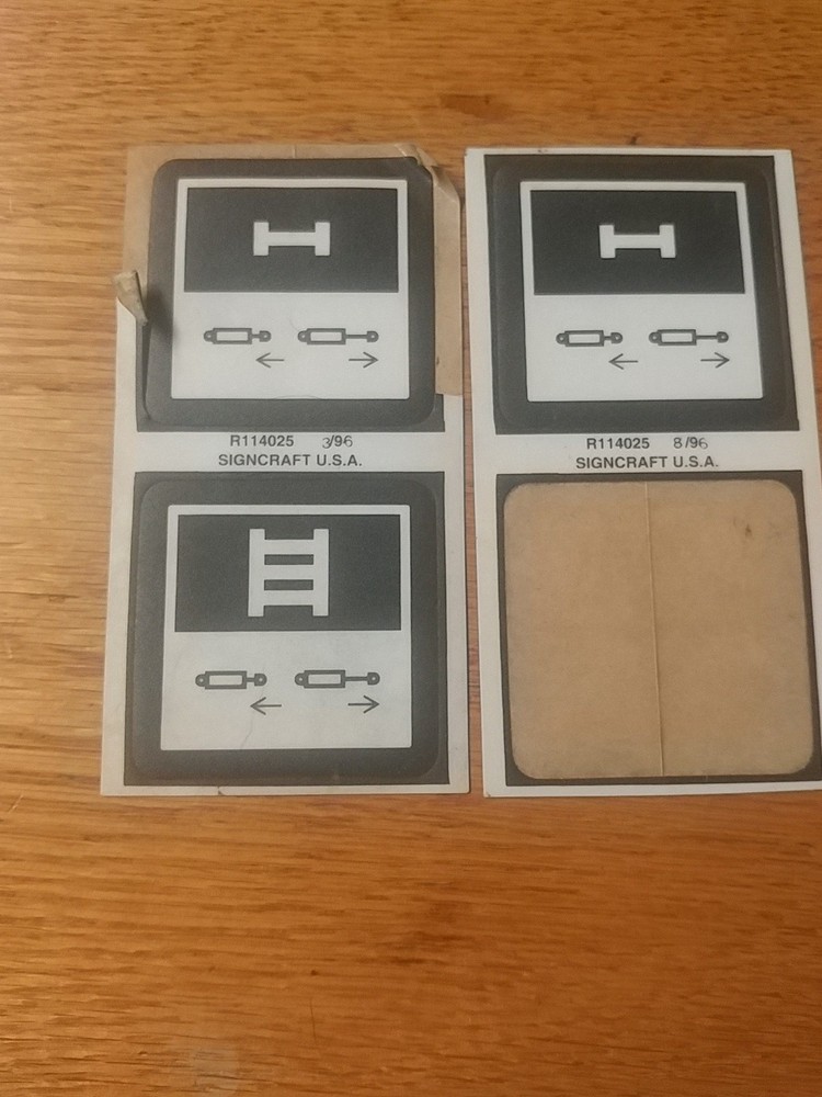 John Deere Warning Decals