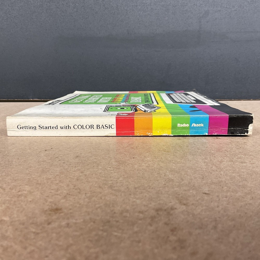 Radio Shack Getting Started With Color Basics TRS-80 Color Computer Guide
