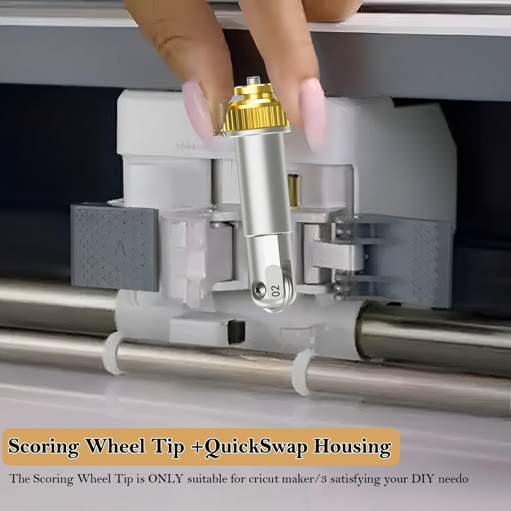 Scoring Wheel Combo Pack Tool, Scoring Wheel Compatible with Maker Machine, S...