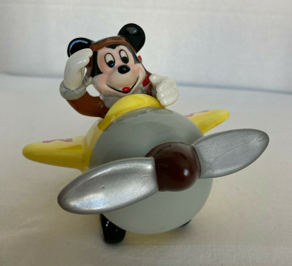 Disney Mickey in Plane Figure