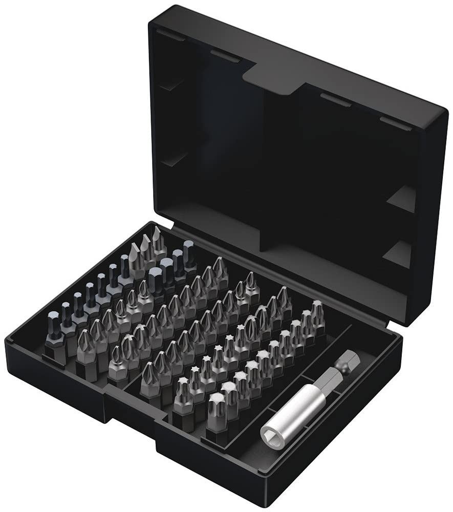 61-Piece Universal Bit Set, Multi-Function Tool Kit, Durable Storage Case, Versa