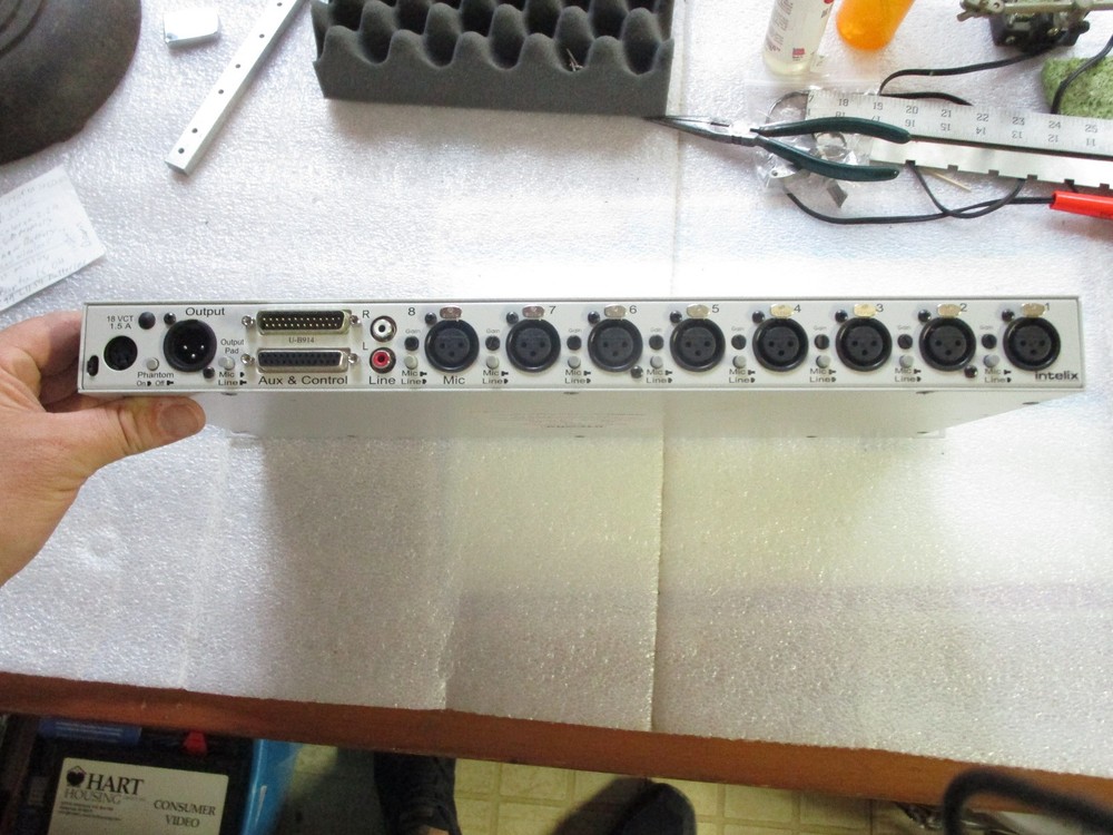 Aphex Aural Exciter Intelix VCX 8 Channel Mic preamp