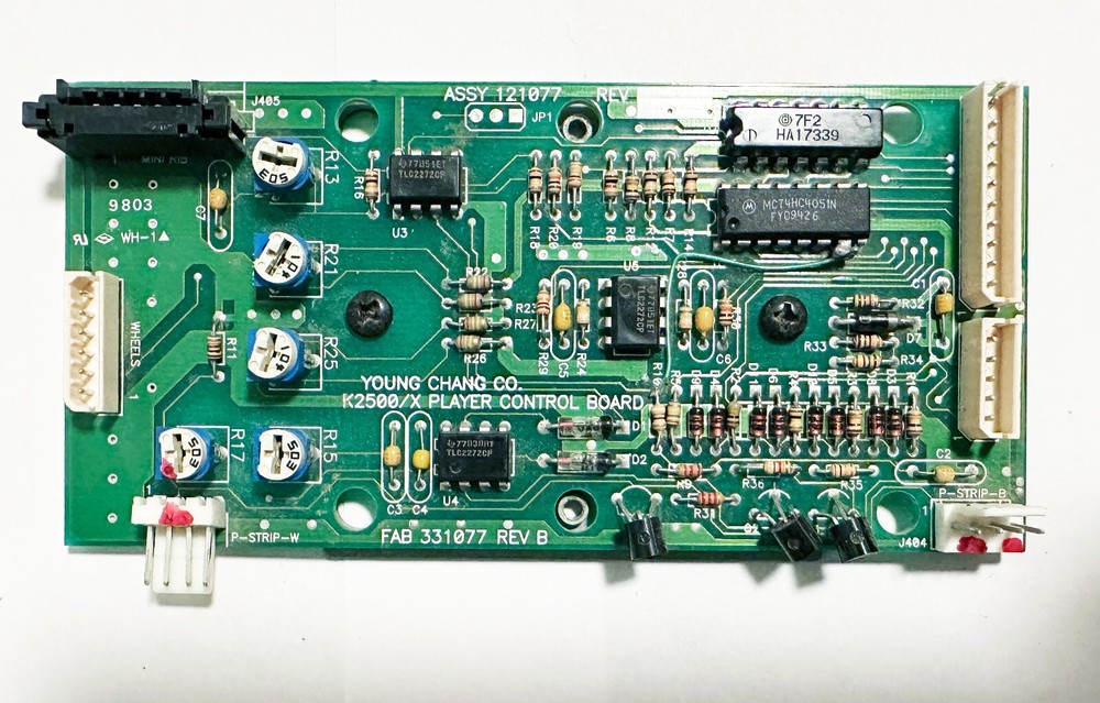 KURZWEIL K2500 K2500X Player Control Board.
