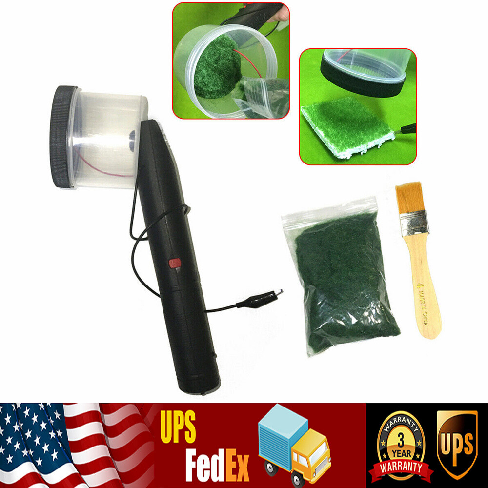 Model Scenery Landscap Hand held Static Grass Flock Applicator Advanced Diorama