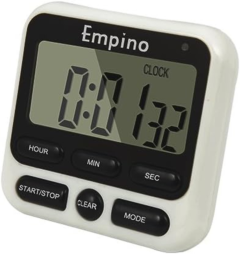 Digital Kitchen Timer - Empino Upgraded 24-Hours Cooking Timer Clock Countdown M