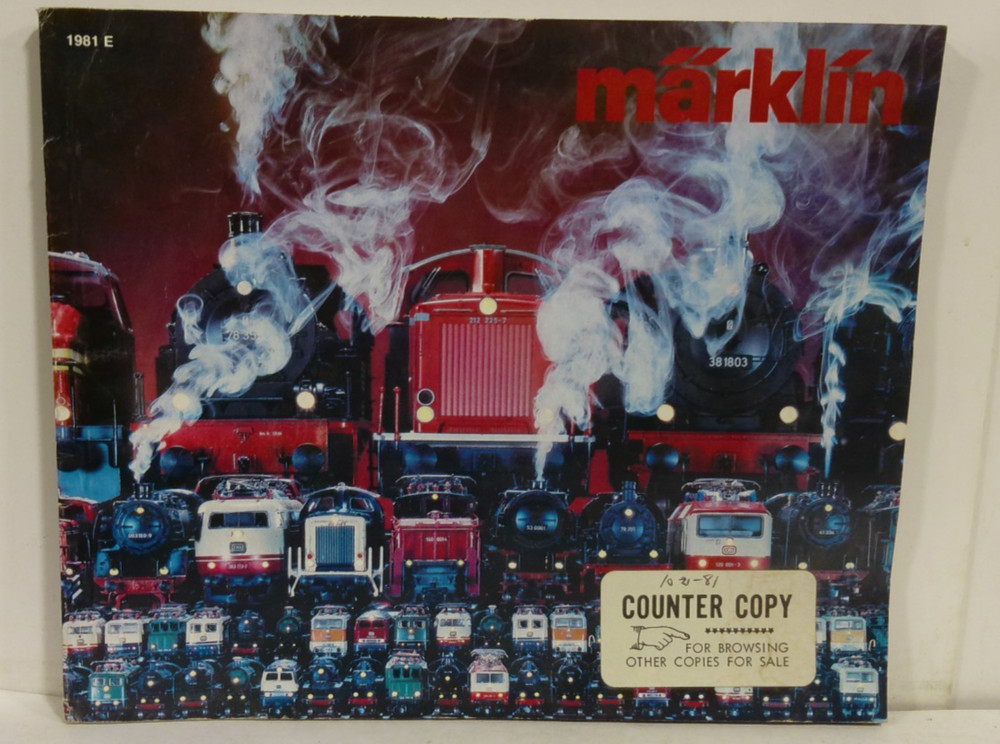 Marklin 1981 E Catalog