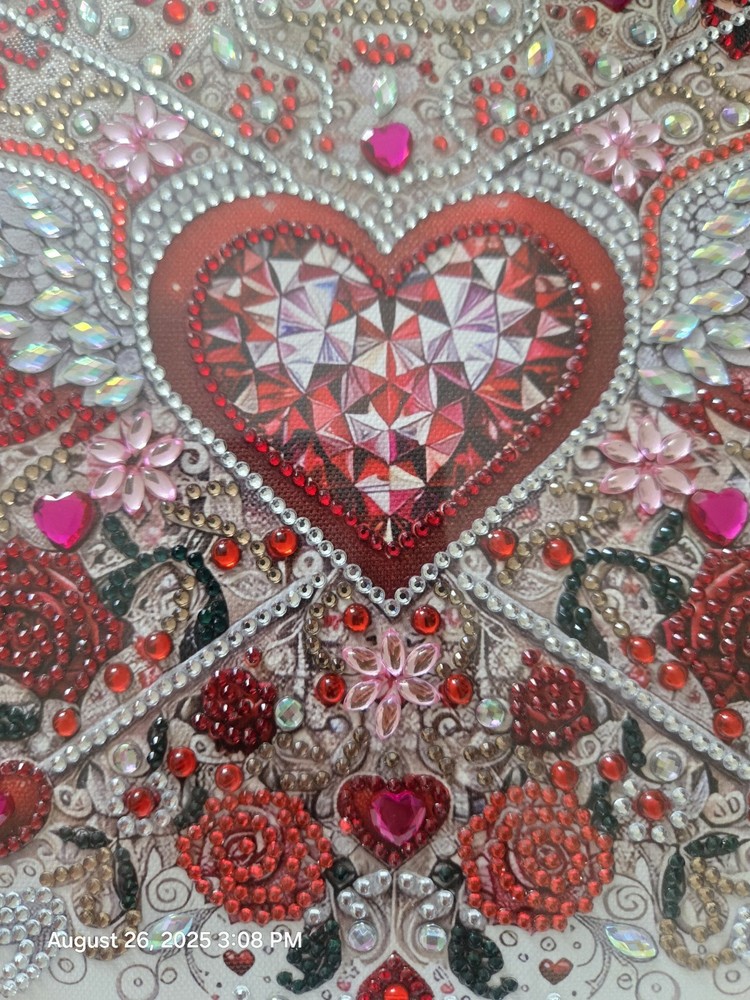 Heart Handmade Diamond Art