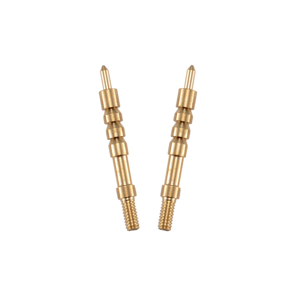 2Pcs/Lots .20 Caliber Solid Brass Spear Pointed Jag Gun Clean Accessories Brass