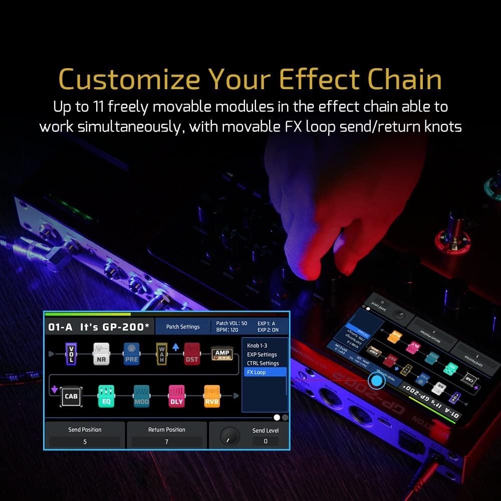 VALETON GP-200R Multi Effects Processor Multi-Effects Guitar Bass Pedal New!!!