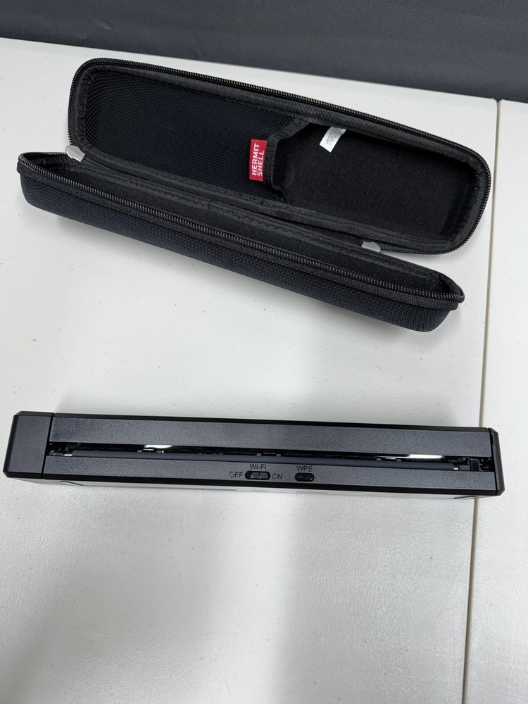 Fujitsu Scansnap iX100 Wireless Mobile Portable Scanner for Mac or PC With Case