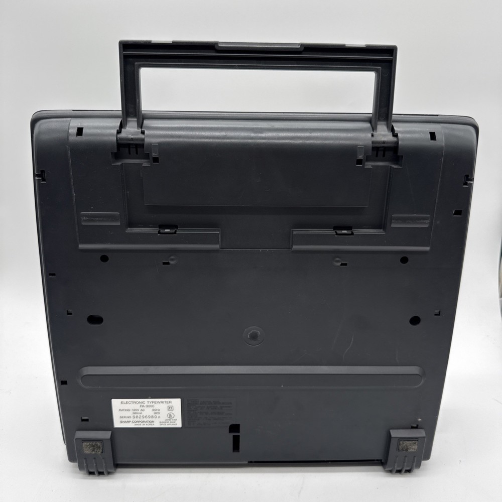 Sharp PA-3000 Portable Electronic Intelliwriter Typewriter w/Manual