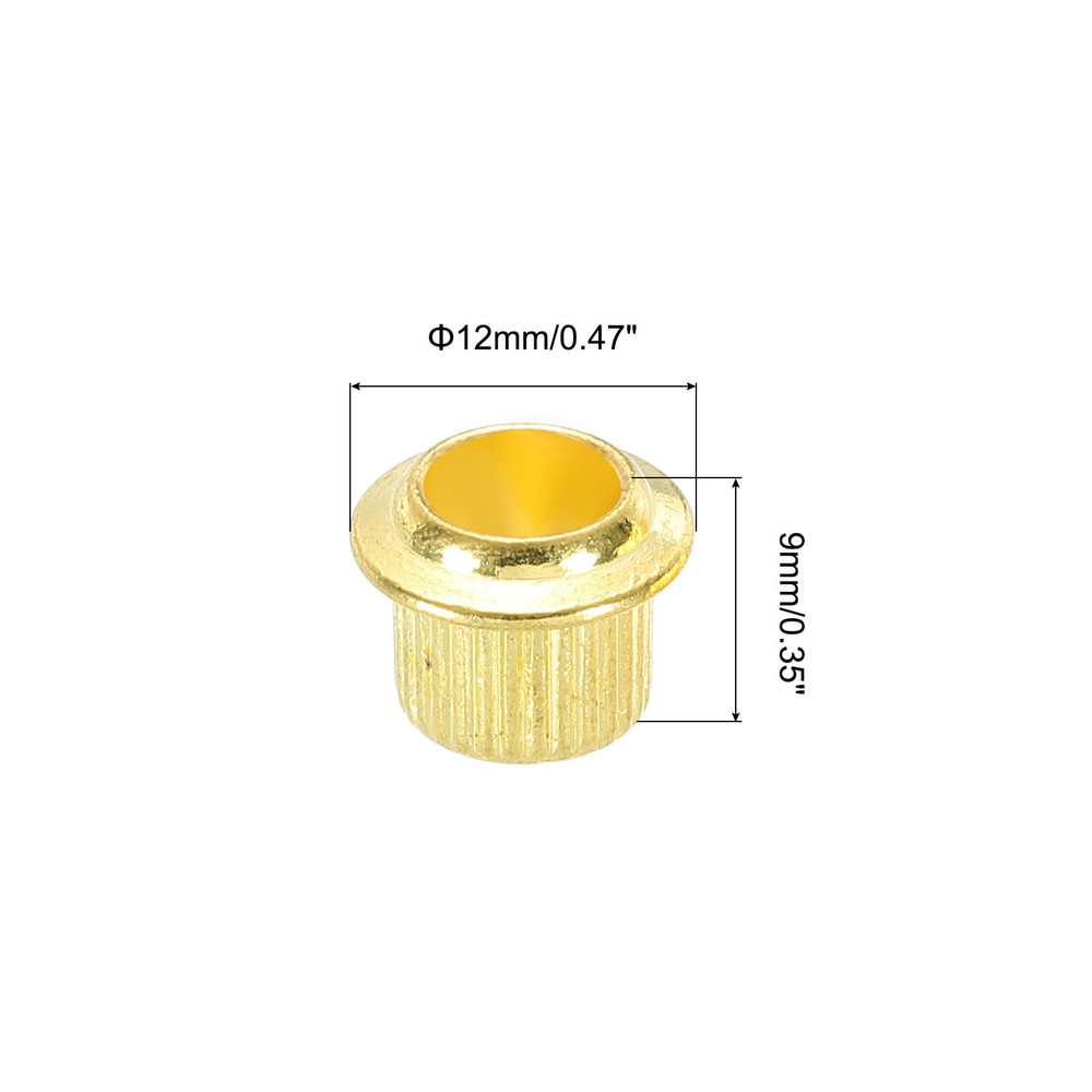 Guitar Tuner Conversion Bushing Adapter Ferrules Conversion Zinc Alloy Gold Tone