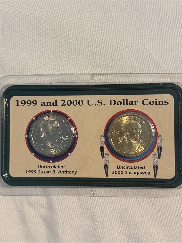 1999 & 2000 U.S. DOLLAR COINS - UNCIRCULATED -
