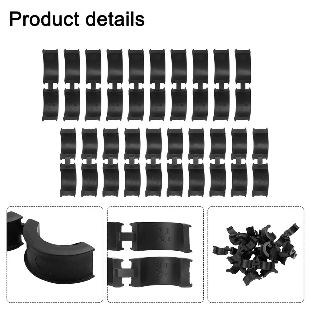 Bicycle Handlebar Rubbers Designed to Fit Various Accessories Securely