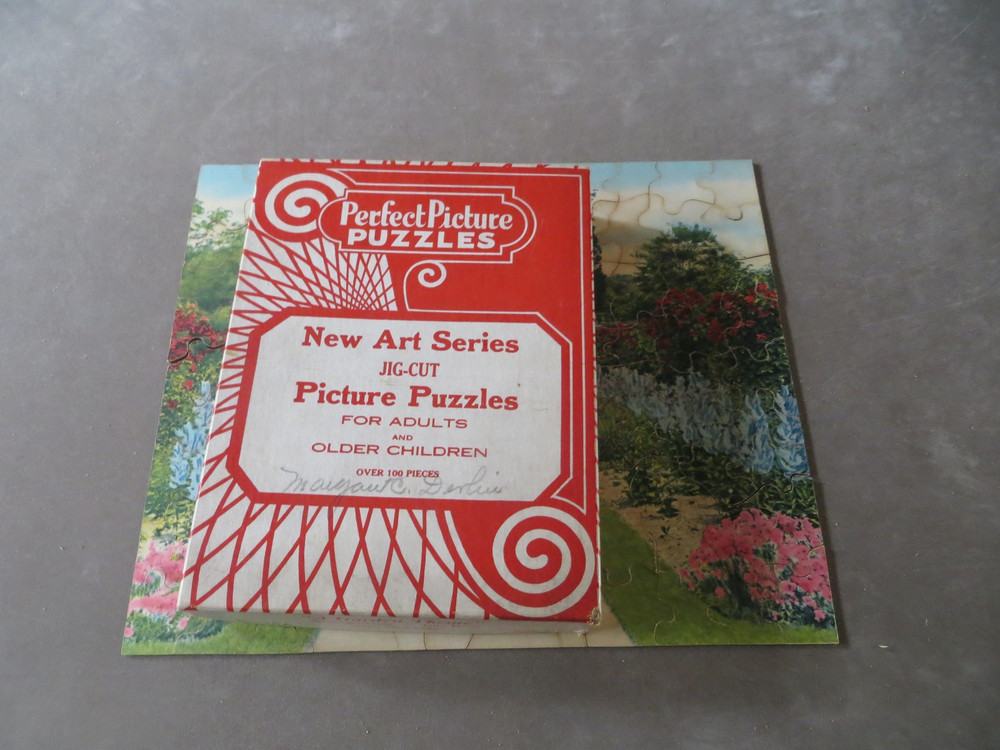 Perfect Picture Puzzle, "A Garden Theme"