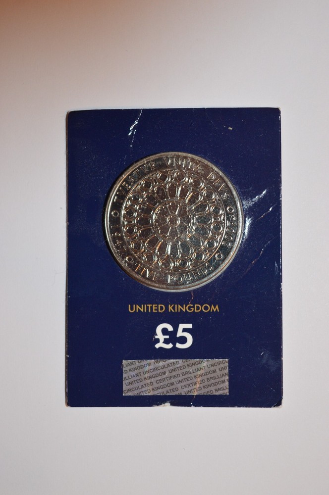 2007 £5 Diamond Wedding BU Change Checker Coin